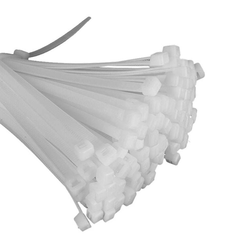 Etichetta Autobloccante, 100Pcs 120mm Fascette Di Plastica Usa E Getta Fascette Autobloccanti Etichetta Etichetta Borsa Valigia(giallo - 3