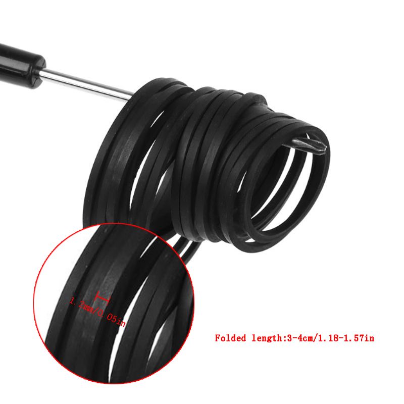 50PCS 1.2mm Replacement Turntable Belt Rubber Drive Belt for Record Player Walkman DVD CD-ROM Repeater Phono 30-40mm Belt