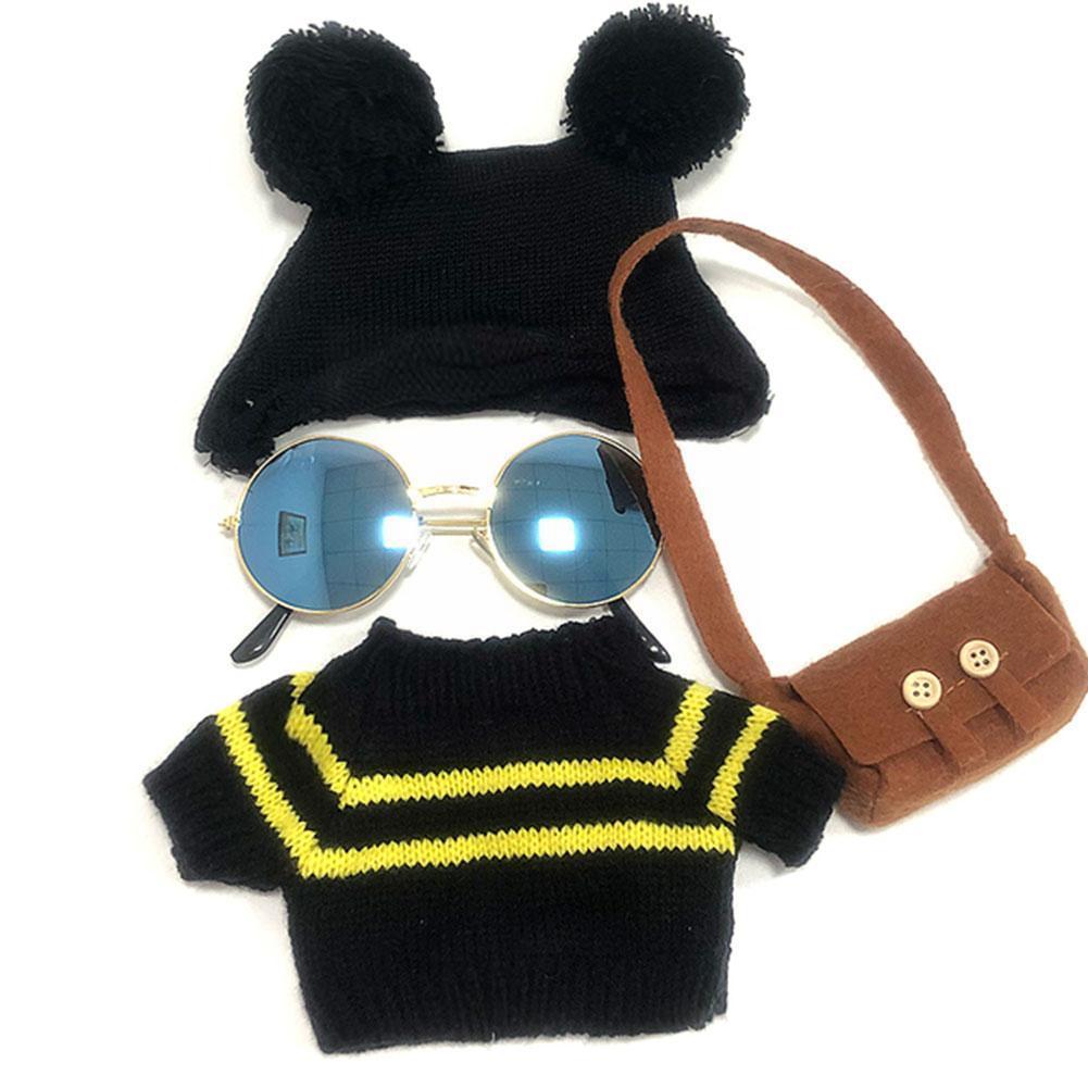 Muñeco de peluche de pato Lalafanfan para niñas, muñeco de felpa suave de 30CM, traje de ropa, de cumpleaños