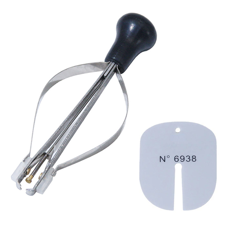 Prensador de manecillas de reloj, extractor de agujas de reloj, herramienta de extracción de ajuste, herramienta de reparación de relojes, Kit de accesorios de relojero: Azul