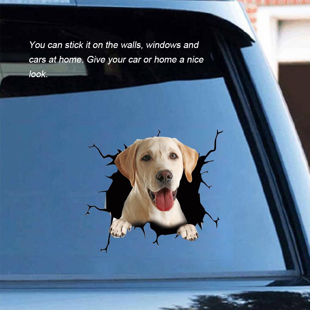 Koelkast Sticker Dier Type Statische Auto Raamstickers Decoratie Pvc Muur Papier