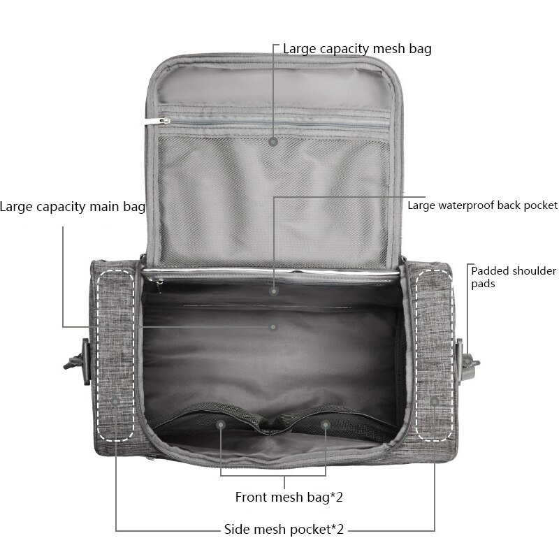 Cationic Waterproof Travel Bag Luggage Bag Handbag Shoulder Crossbody Travel Bags Short-Distance Boarding Luggage Storage Bag
