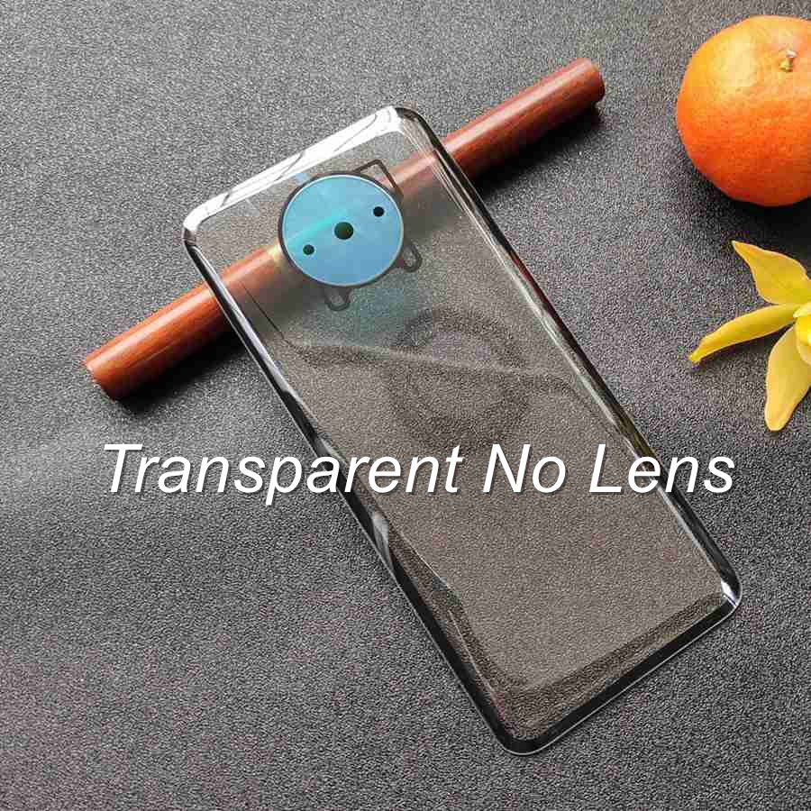 Modified Rear Cover For Xiaomi POCO F2 Pro Back Glass Battery Cover Rear Housing Door Panel Replacement+Adhesive Sticker