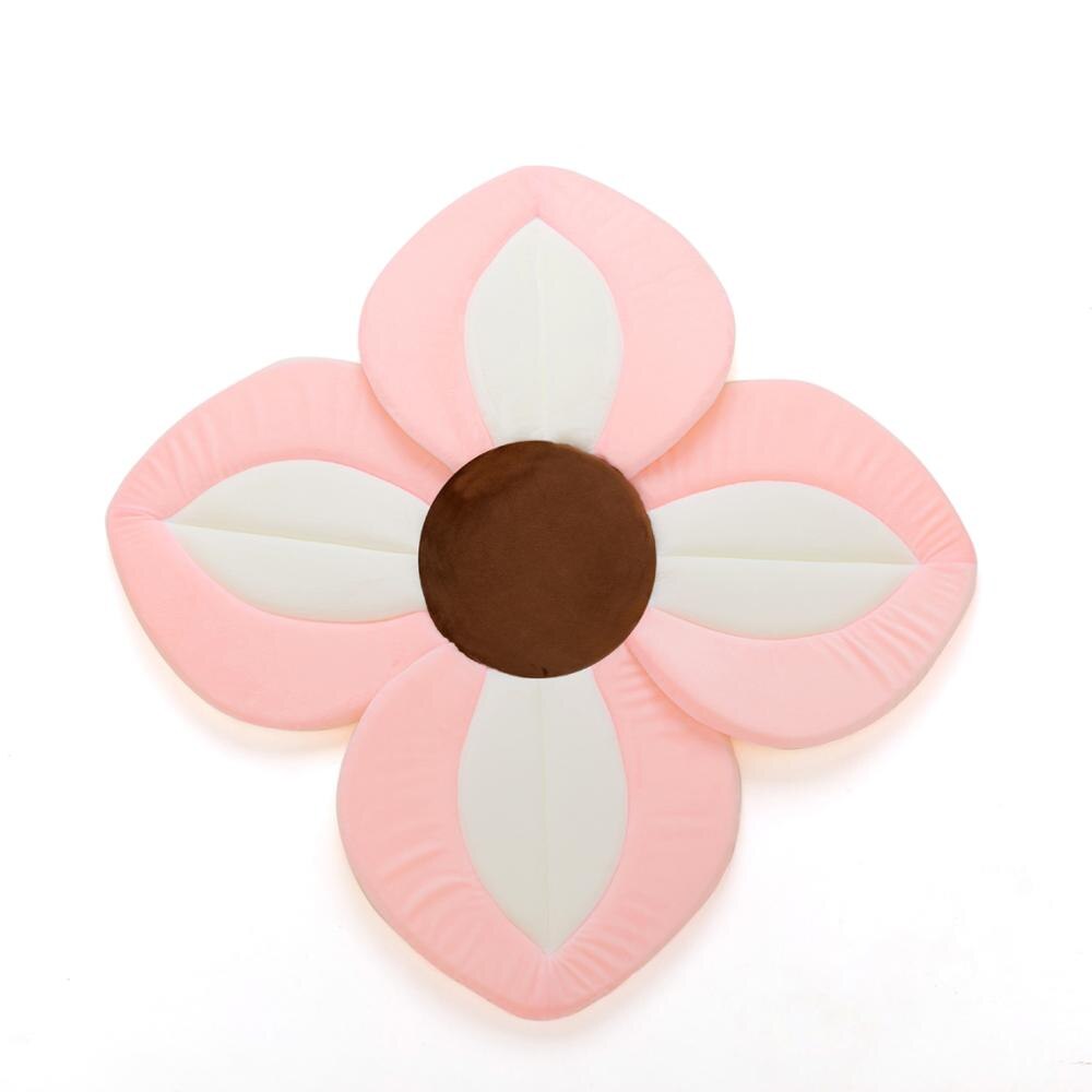 Bloem Speelkleed Bad Kussens Voor Baby Bloeiende Sink Bad Voor Bescherming Baby Wastafel Douche Leuke Zachte Kussen Pasgeboren: 534-pink