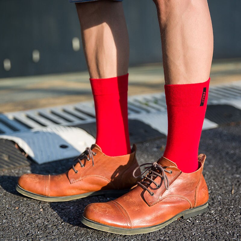 Chaussettes pour hommes en coton peigné de – Grandado