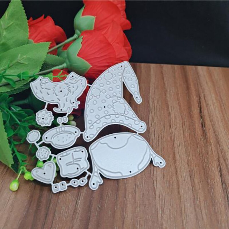 Santa Claus Set Metal Cutting Dies Stencils for Scrapbooking/photo Album stamps Decorative Embossing DIY Cards