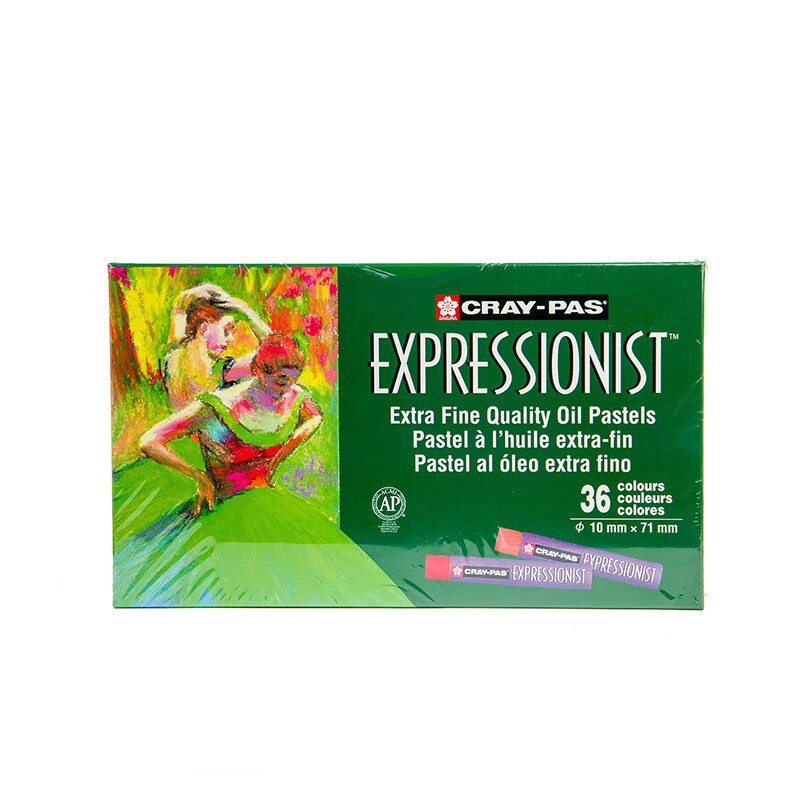 Sakura olje pastell sett xlp 12/16/25/36/50 stykker cray-pas ekspresjonistisk assortert farge låve graffiti farge fargestiftdrakt: 36 farger