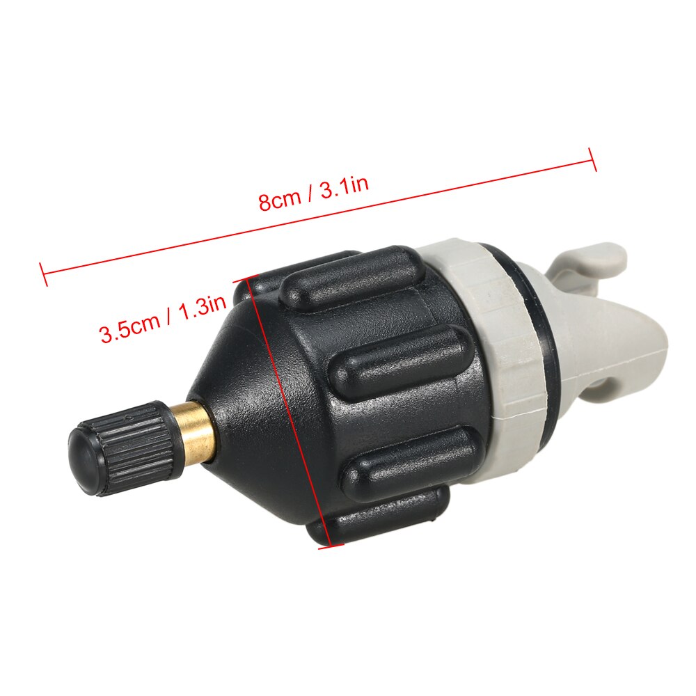 Rowing Boat Air Valve Adaptor Sup Board Kayak Pump Adapters Inflatable Air Valve Attachment Kayak Accessory Parts