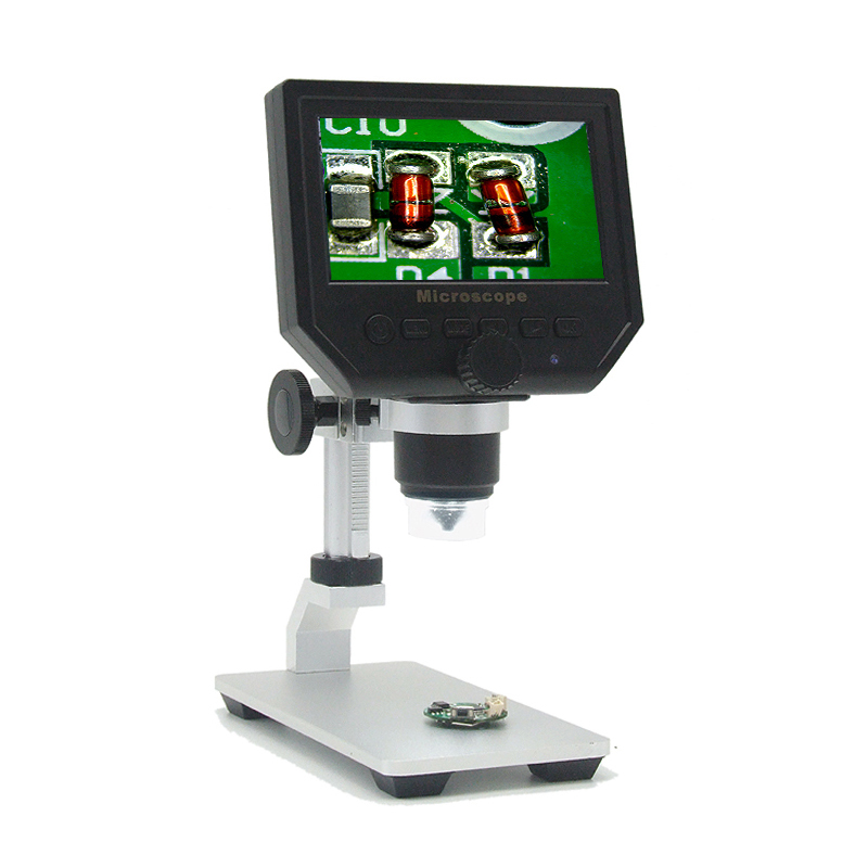 4.3 inch LCD Digital Microscope 1-1200X Magnification Handheld Camera Video Recorder