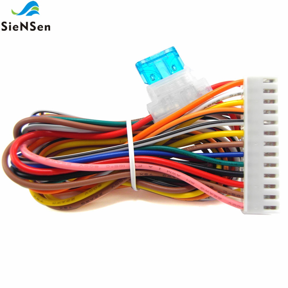 SieNSen coche Universal Kit Central de Control remoto cerradura sistema de bloqueo de la puerta de entrada sin llave de seguridad de alarma de coche M616-8152