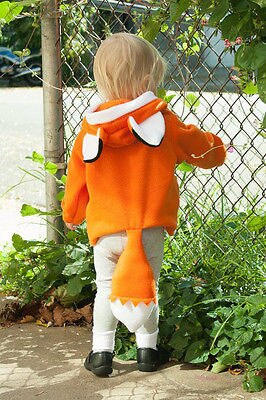 Kleinkind freundlicher Baby Jungen Mädchen Mäntel Nette Karikatur Ebene Schwänze Mantel Oberbekleidung Mit Kapuze Jacke 0-4Y
