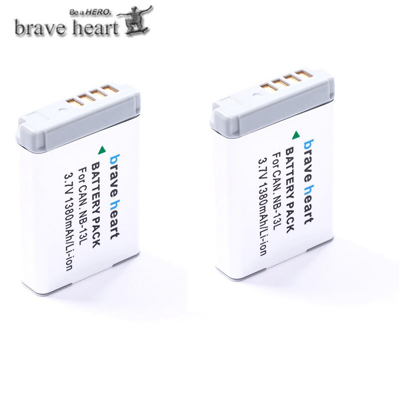 2x NB-13L NB 13L NB13L Batterie Pour Canon G7X G9X G5X G7X Mark II G9X Mark II SX620 HS SX720 HS: 2battery