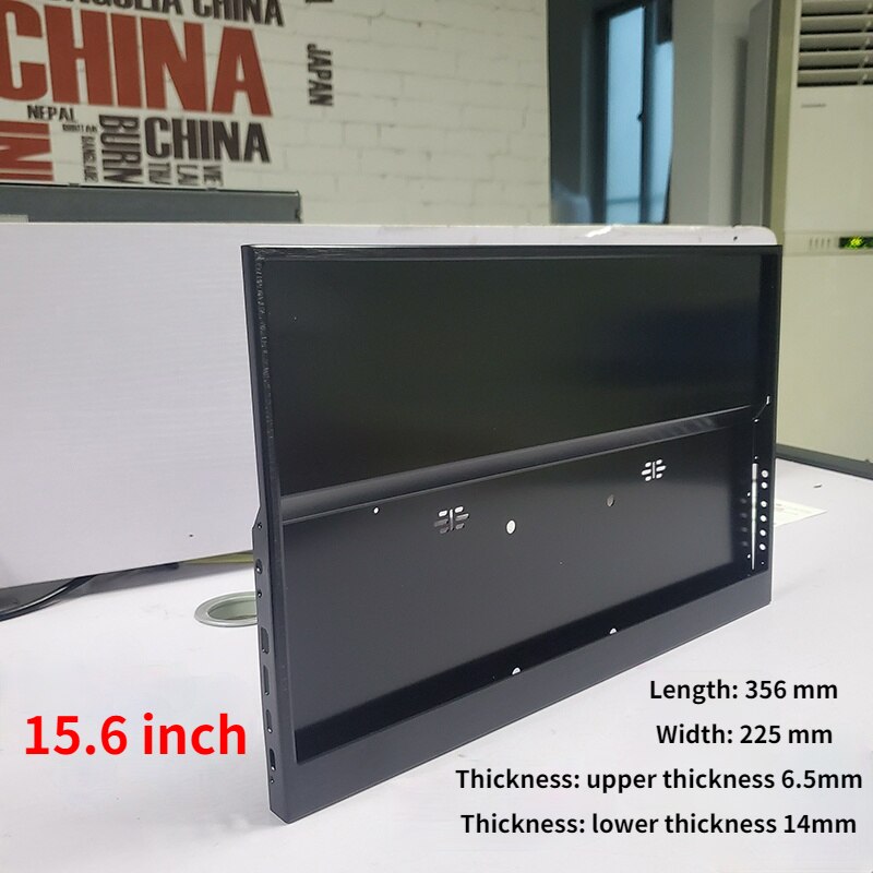 13.3 15.6 17.3 Inch 4K/2K/1080P Draagbare Display Diy Aluminium Shell Behuizing Vice screen