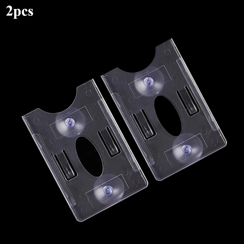 Car Card Sleeve Parking Ticket Clip Auto Fastener Card Bill Holder Mount Fastener Organizer Windshield Stickers Home Office: Orange