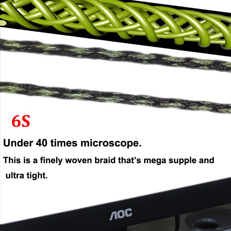 50m Carp Fishing Line Soft Braid Hooklink Fit Hair Carp Rigs Making Accessories For Carp Coarse Un-coated Line Tackle