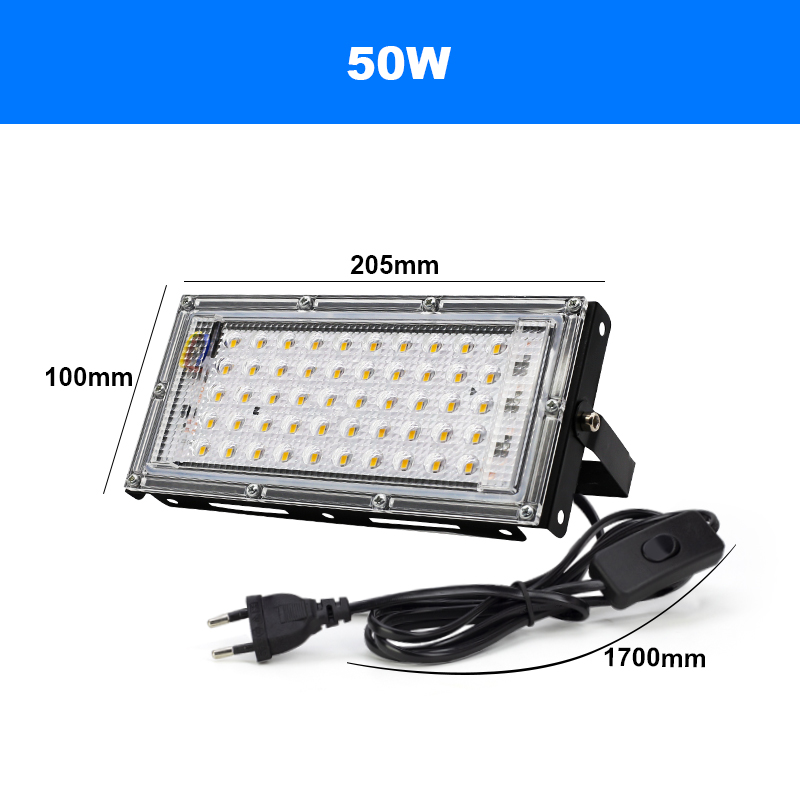 Led UV USB Floodlight 50W 100W 150W USB LED Stage Blacklight Waterproof 220V Ultraviolet Stage Lamp Disco Party Stage Backlight: 25W