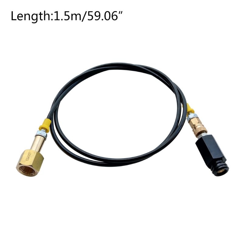 Soda water Maker Grohe Blue Home Soda Club External Hose & Adapter Kit to CGA320 W21.8 Big Co2 Tank 5FT Long