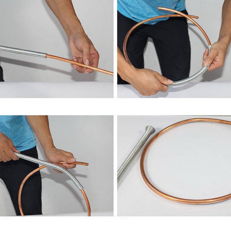 5 pièces Tube à ressort 210mm Tension ressort tuyau cintreuse ressort en acier pour cuivre Tube en Aluminium outil à main de pliage