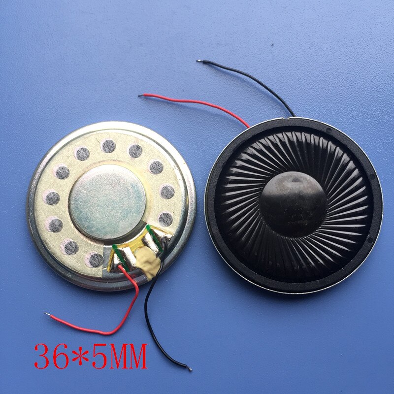 New sound altoparlante 8 ohm 1 watt 8R 1 W altoparlante Diametro 36 MILLIMETRI 3.6 centimetri di spessore 5 millimetri Altoparlante