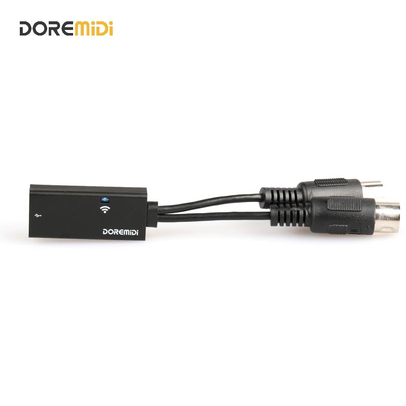 Doremidi midi til trådløs bluetooth midi adapter ble midi kabel alle midi meldinger