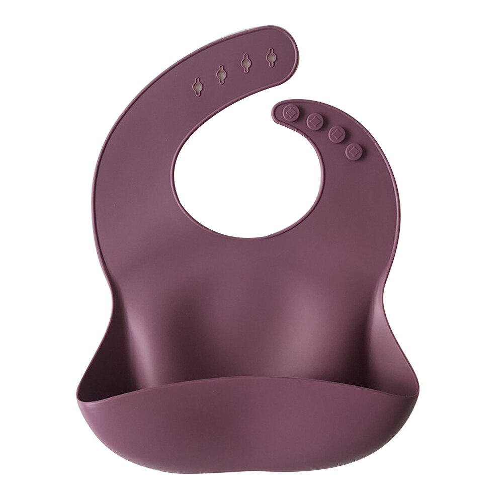 Silicone bébé bavoir infantile burp chiffons réglable étanche goutte à goutte bébé doux -né alimentation bave écharpe bave pour enfant en bas âge: I