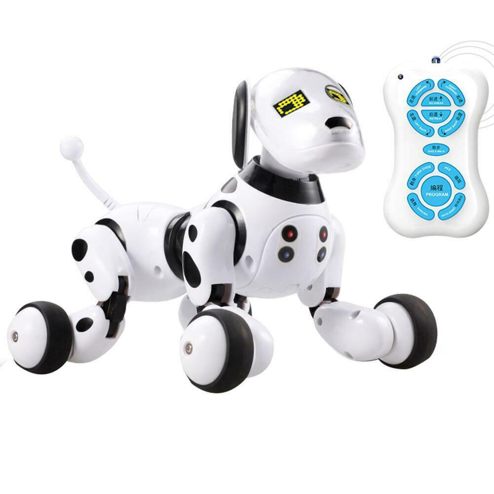 Smart Intelligent Rc Robot Hond Led Elektronische Huisdier Speelgoed Afstandsbediening Leuke Dieren Kinderen Sing Dance Interactieve