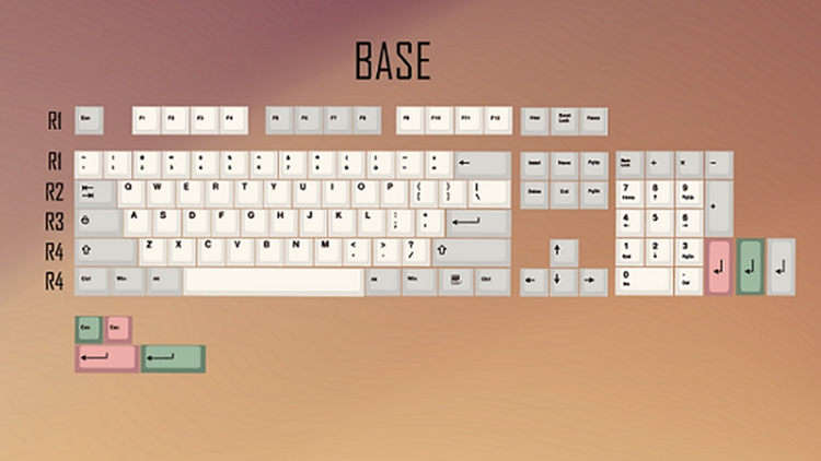 9009 colorway 169 Cherry profile Dye Sub Keycap Set thick PBT plastic keyboard gh60 xd60 xd84 cospad tada68 rs96 zz96 87 104 660