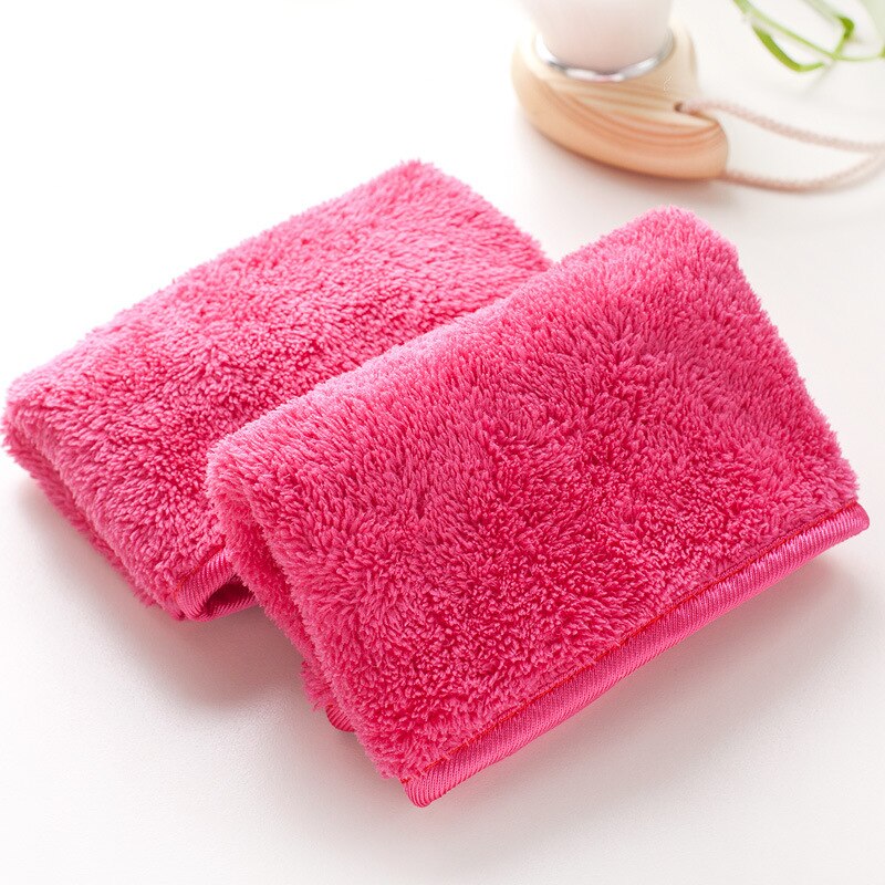 Genanvendelig mikrofiber ansigtsklud ansigtshåndklæde naturlig antibakteriel beskyttelse makeup remover 40*17cm rensende skønhedsvaskeværktøjer