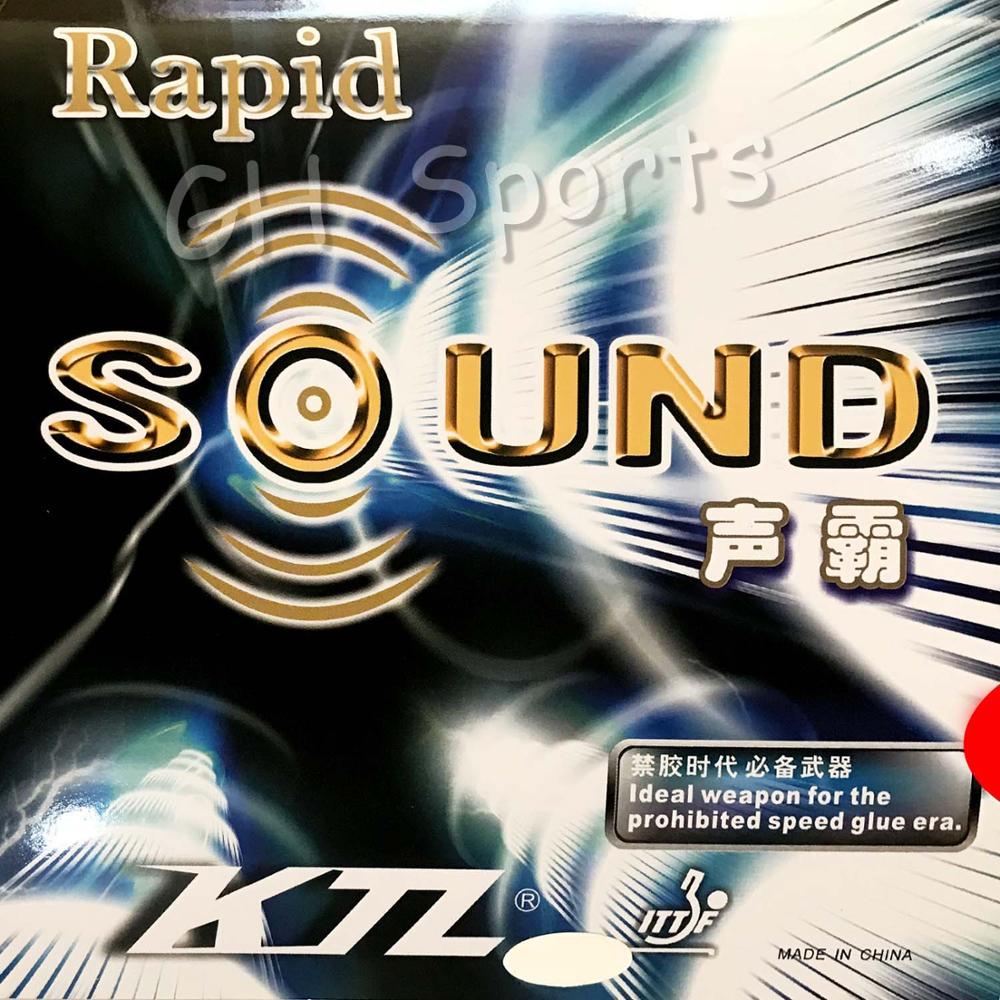 KTL sonido rápido (sonido rápido), tenis de mesa (pimpón), goma con esponja