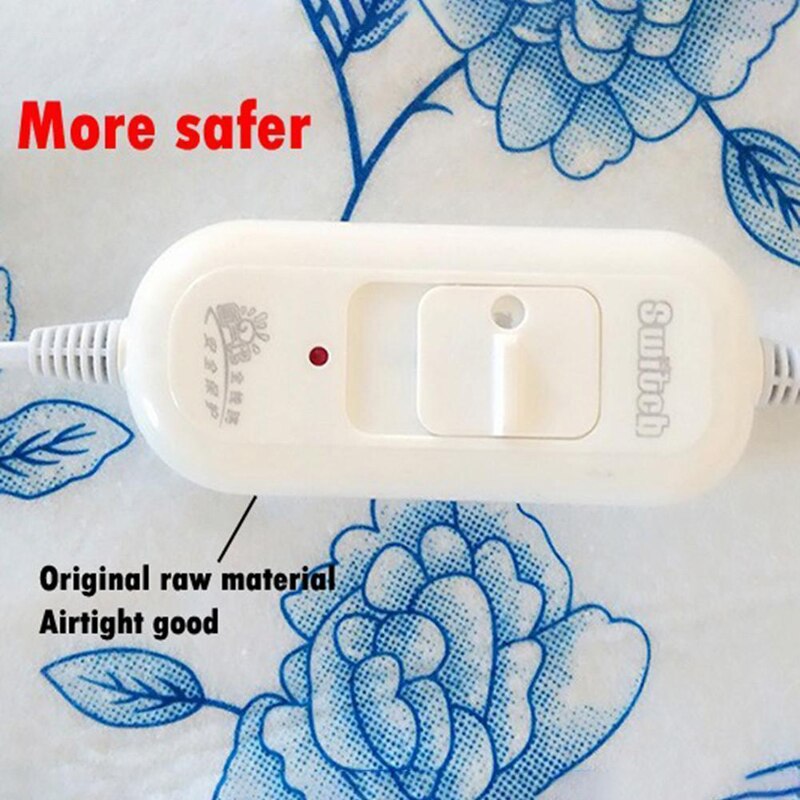 220V Electric Blanket Non-woven Fabric Adjustable Electric Heating Blanket Single/Double Heated Blanket Electrique Carpet Heated