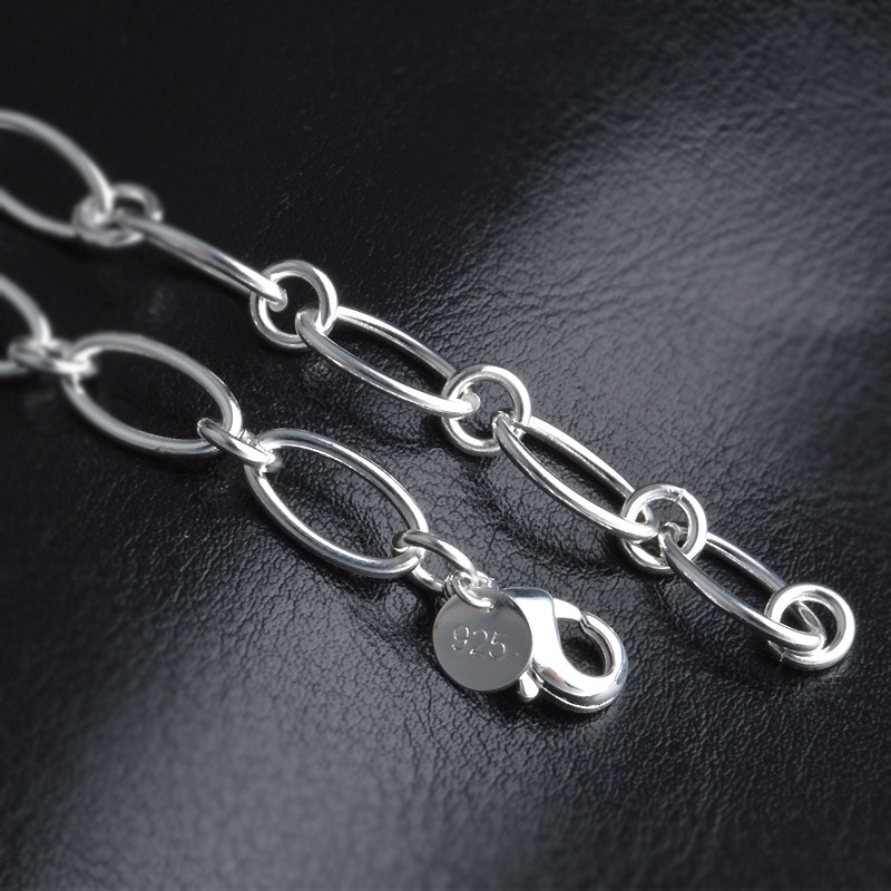 Bracelet à breloques Bracelets & Bracelets pour Femme 925 bijoux en argent Femme Bileklik Pulseira Feminina Pulseras Pulseiras love Ja4