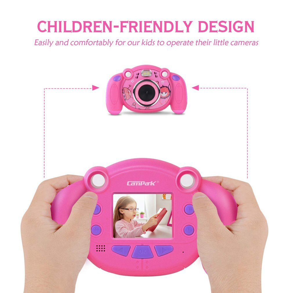 Child Camera HD Digital Camera 2 inch Cute Cartoon Camera Toys Children Birthday Child Toys Camera