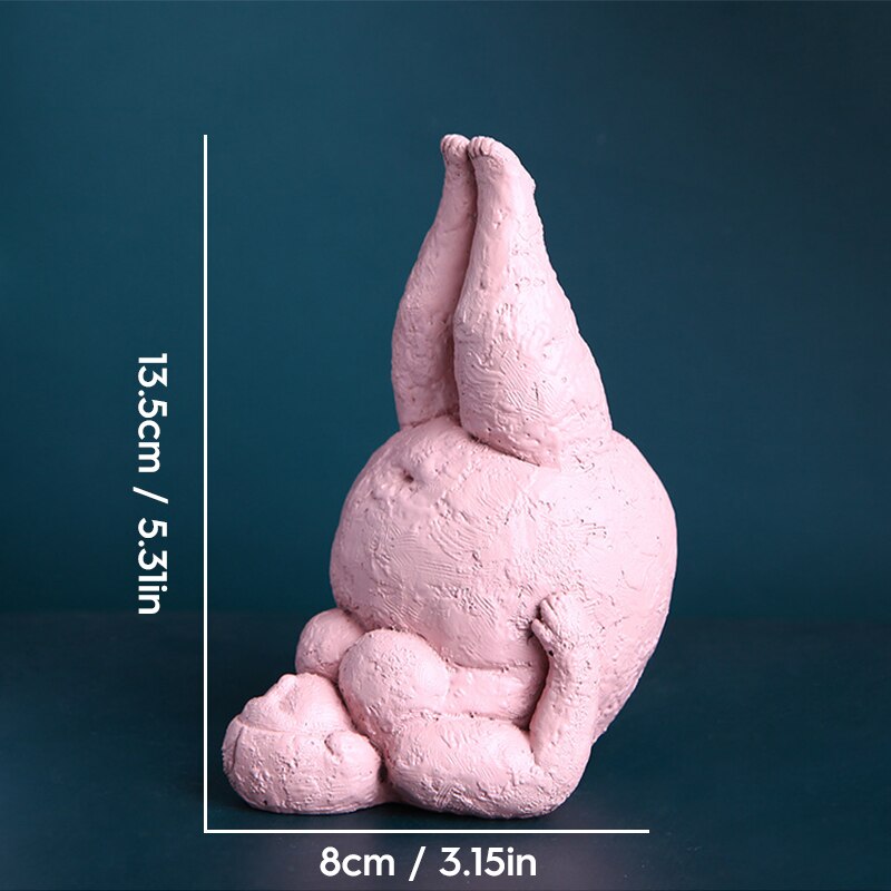 Abstract Fat Lady Figurines Art Yoga Plump Women Statues Resin Female Character Tabletop Decor Crafts Home Decoration Ornaments: S-03