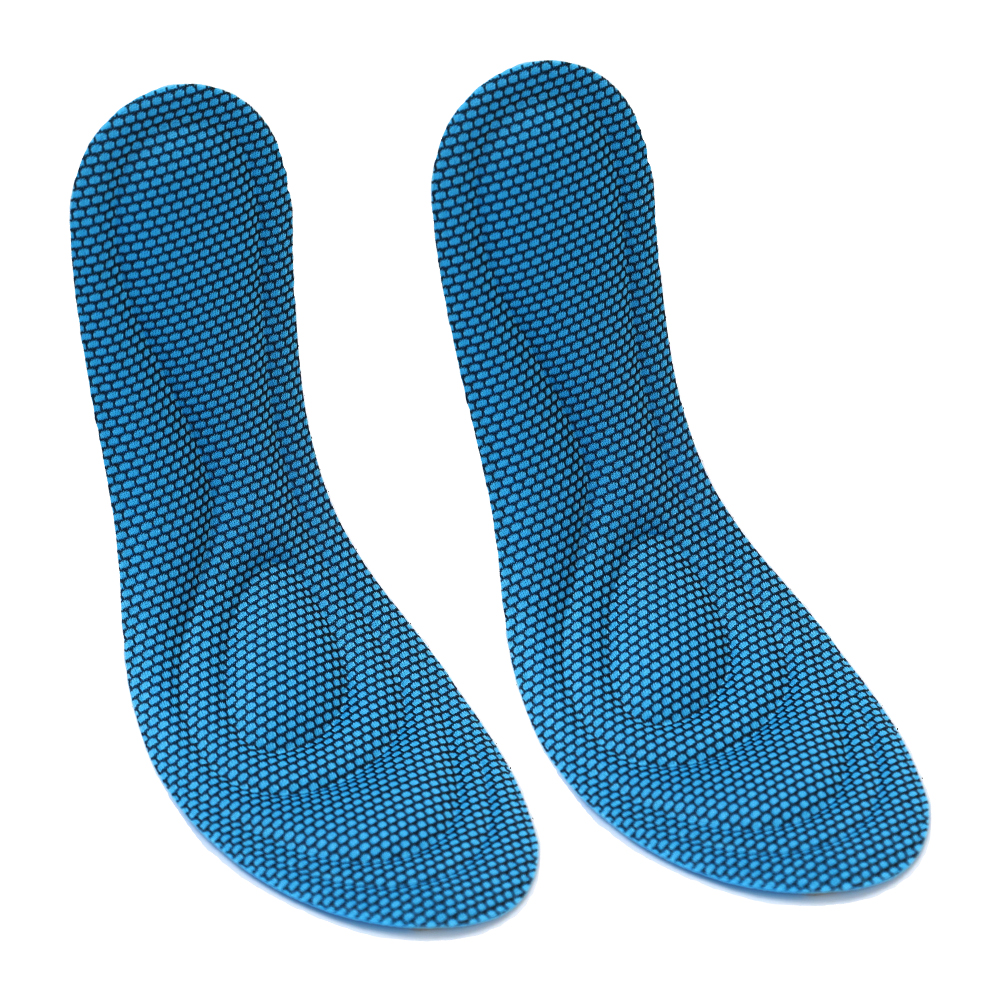 Neue antibakterielle Nano-Einlegesohlen, ultraweiche Rebound-Massage, SchweißAbsorption und Stoßdämpfung für Komfort, Damen und Herren, Schuhpolster: XXL / Schwarz