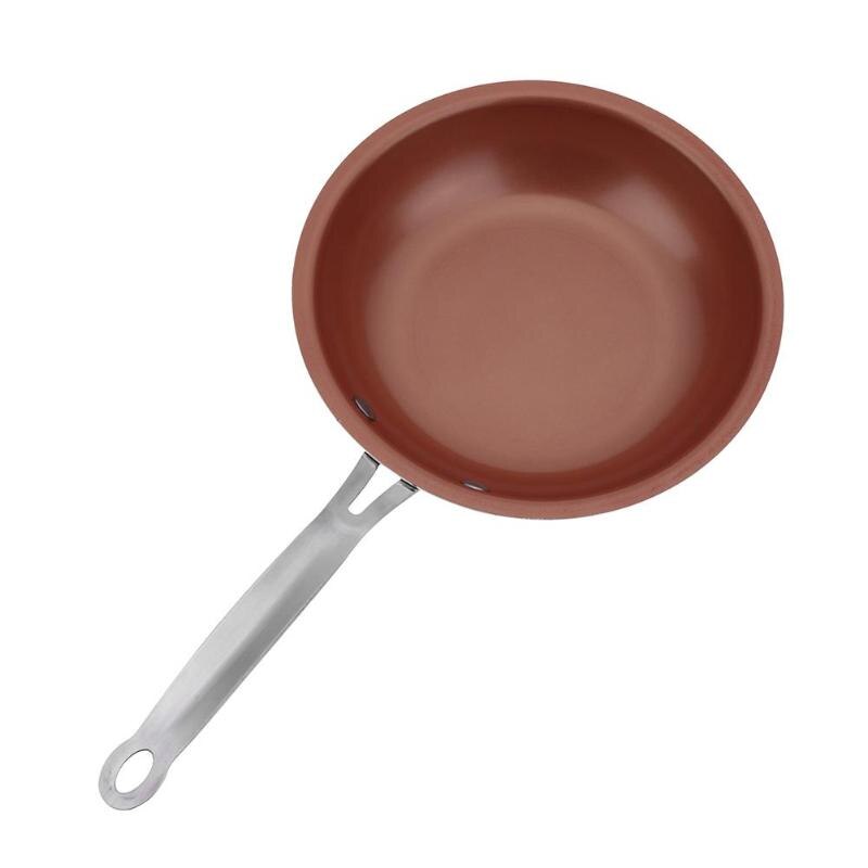 25.5 Cm Non-stick Koperen Koekenpan Met Keramische Coating En Inductie Koken Oven & Vaatwasmachinebestendig