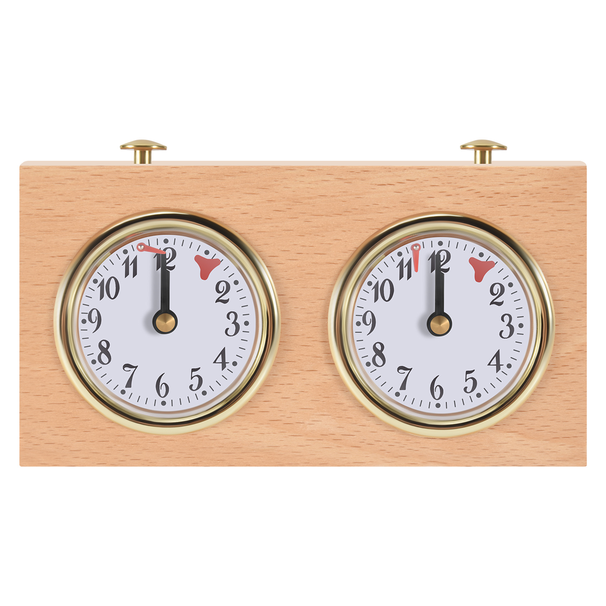 Neuer Schachtimer, professionelle digitale internationale Schachuhr, hölzerner Count-Up-Down-Schachtimer, tragbarer Schachtimer