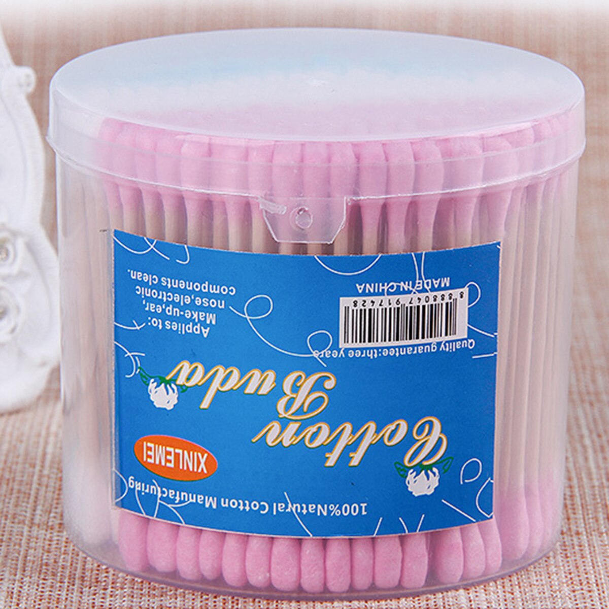 1SET/300PCS Bamboo Cotton Swab Wood Sticks Soft Cotton Buds cleaning of ears Tampons Microbrush Cotonete pampons Health