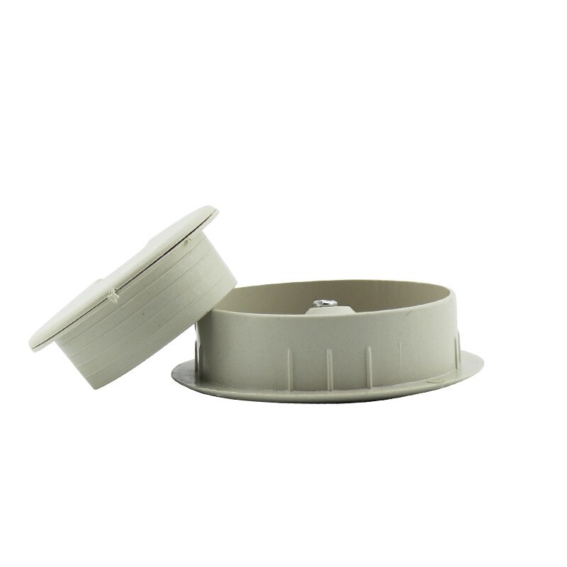 2Pcs Desk Wire Hole Cover Base Computer Grommet Table Cable Outlet Port Surface Line Box Furniture Hardwar