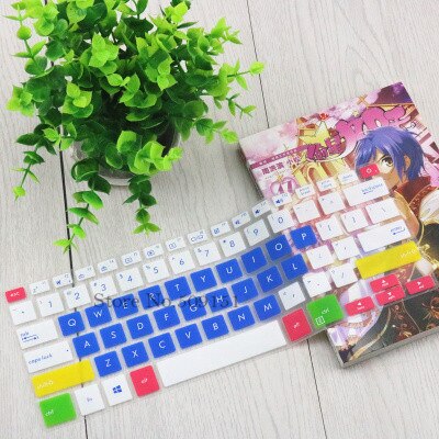 For ASUS ZenBook Pro 14 UX480 UX480FD UX450FD Notebook PC Laptop Keyboard Cover Protector 14 inch (US Layout): Candyblue