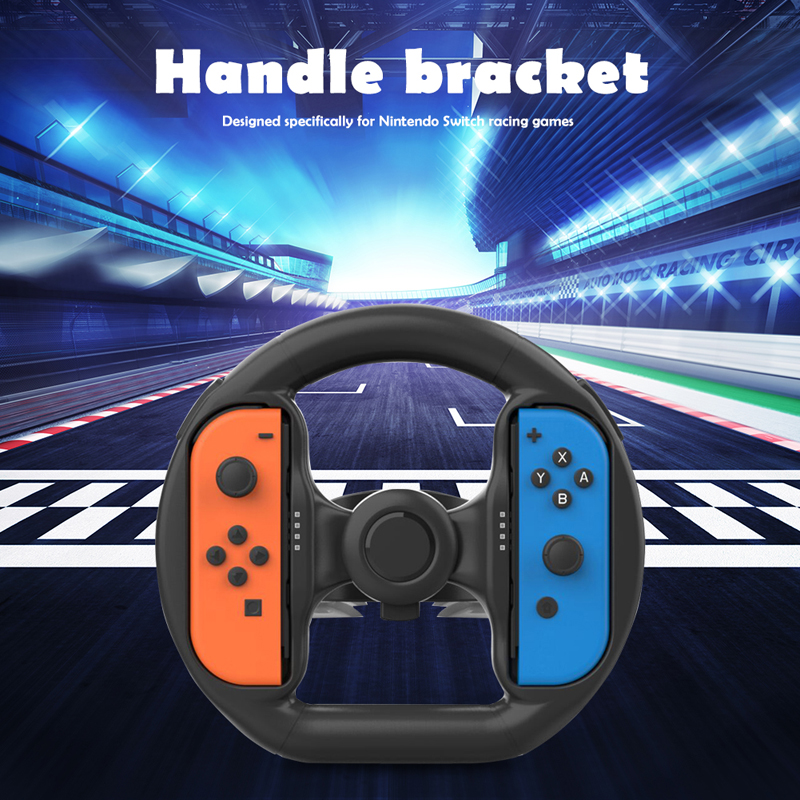 Steering Wheel Parts Components Controller Attachment with 4 Suction Cups for Nintendo Switch Racing Game NS Accessories
