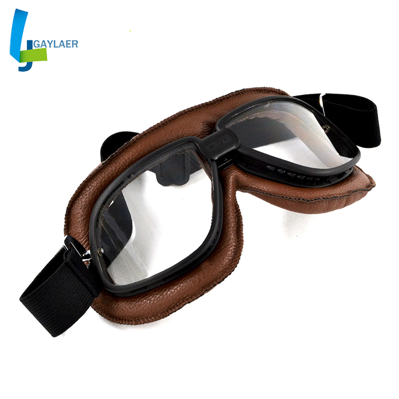 Occhiali Da Moto Vintage - Protezione Per Adulti E Ragazzi, Con - Foto 10