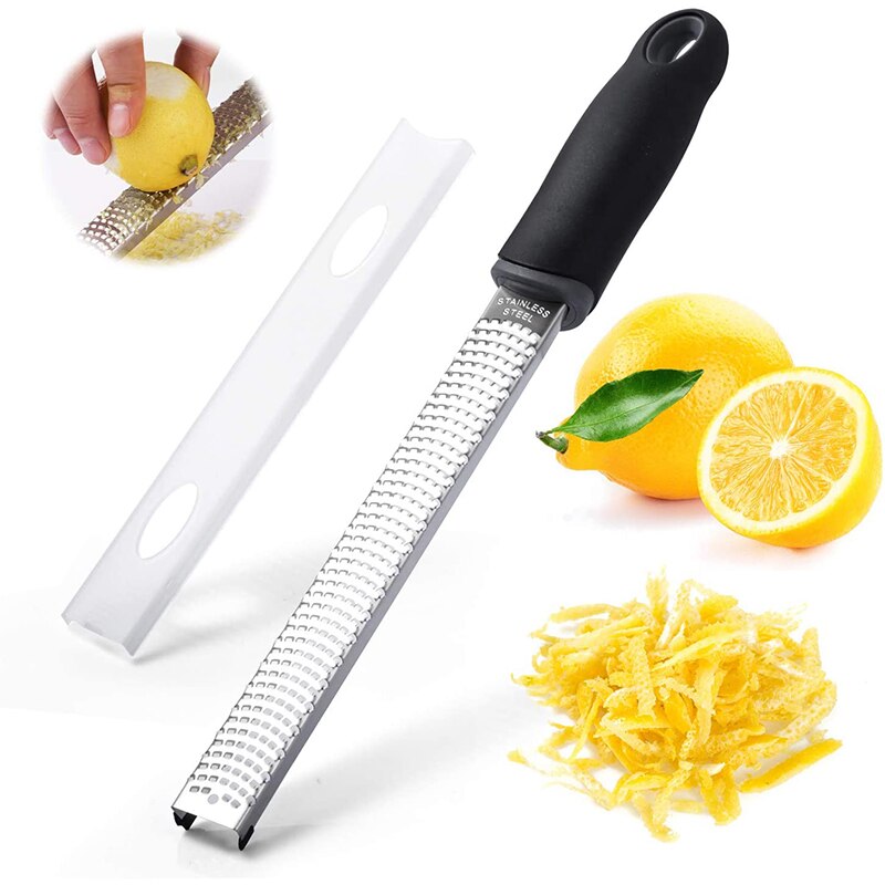Hachoir à fruits et légumes en acier inoxydable, ustensile de cuisine pour éplucher le fromage, les agrumes, le citron et le chocolat