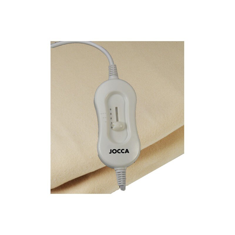 CALIENTA CAMAS JOCCA. CALEFACCIÓN ELÉCTRICA PARA COLCHONES CON TRES OPCIONES DE CALOR. CALENTADOR CORPORAL INVIERNO EN EL HOGAR.