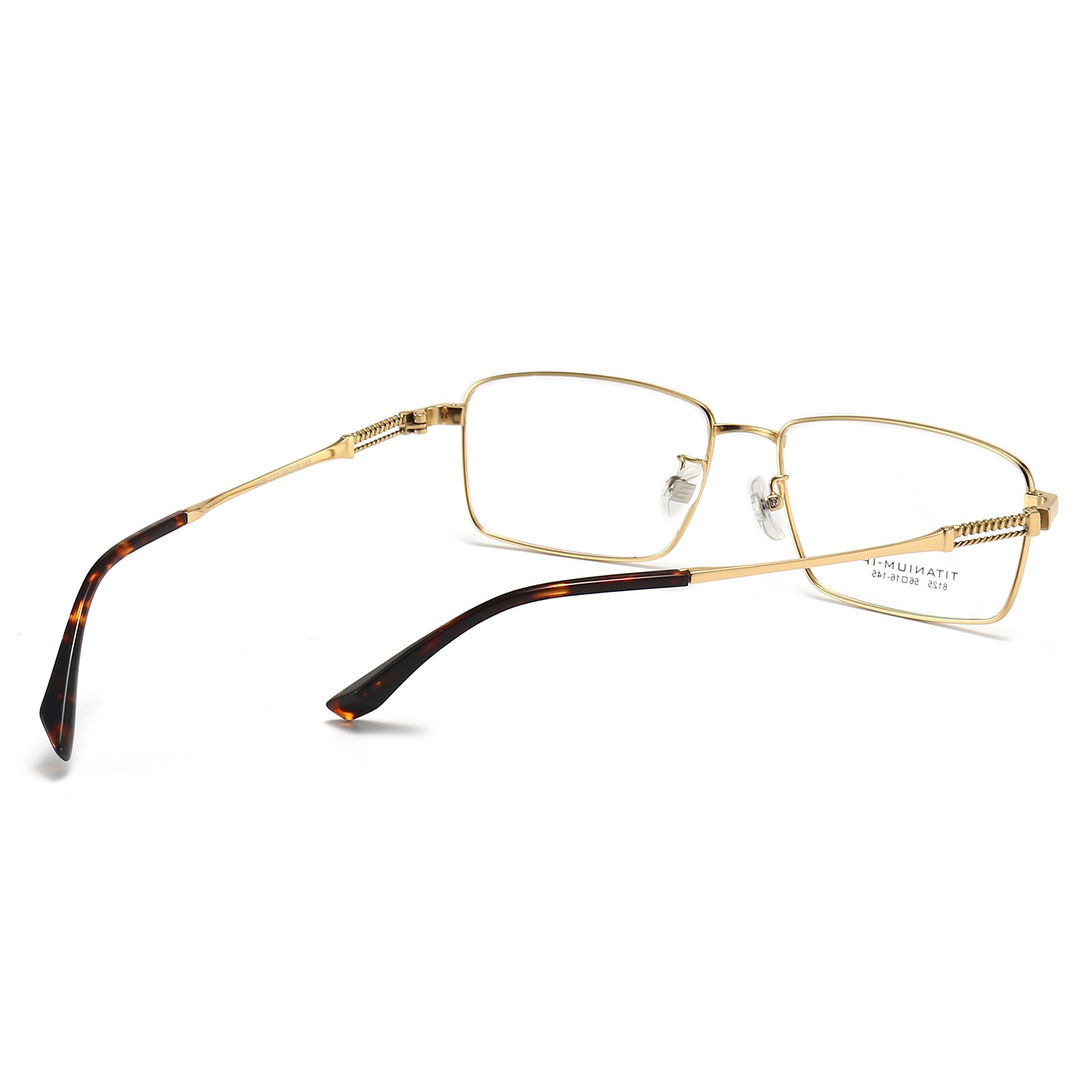 AooKoNi Pure Titanium Myopia Glasses Full Frame Glasse Leisure Male Business Do Prescription optical Square Eyewear AK8125