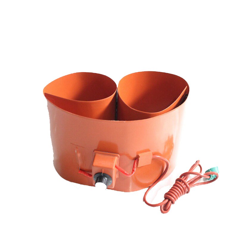 208L 1200W Silicone Band Drum Heater Blanket Metal Drum Heater Oil Barrel Heater Honey Butter Barrel Heater Butter Barrel Heater