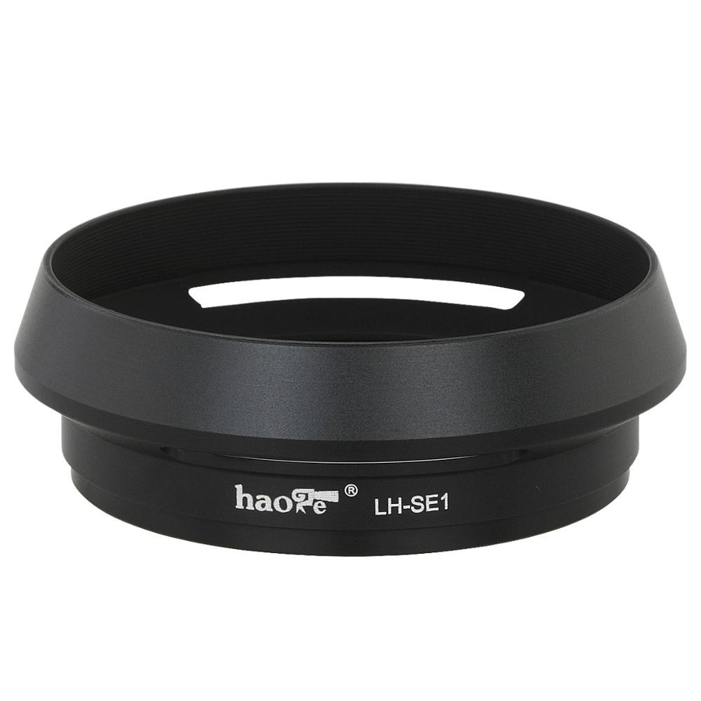 Haoge LH-SE1 Ronde Metalen Bajonet Zonnekap Shade Voor Sony Cyber Shot Dsc RX1 RX1R RX1RII Vervangt LHP-1