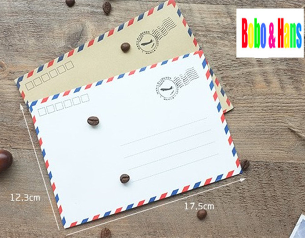air post style Paper Envelope DIY