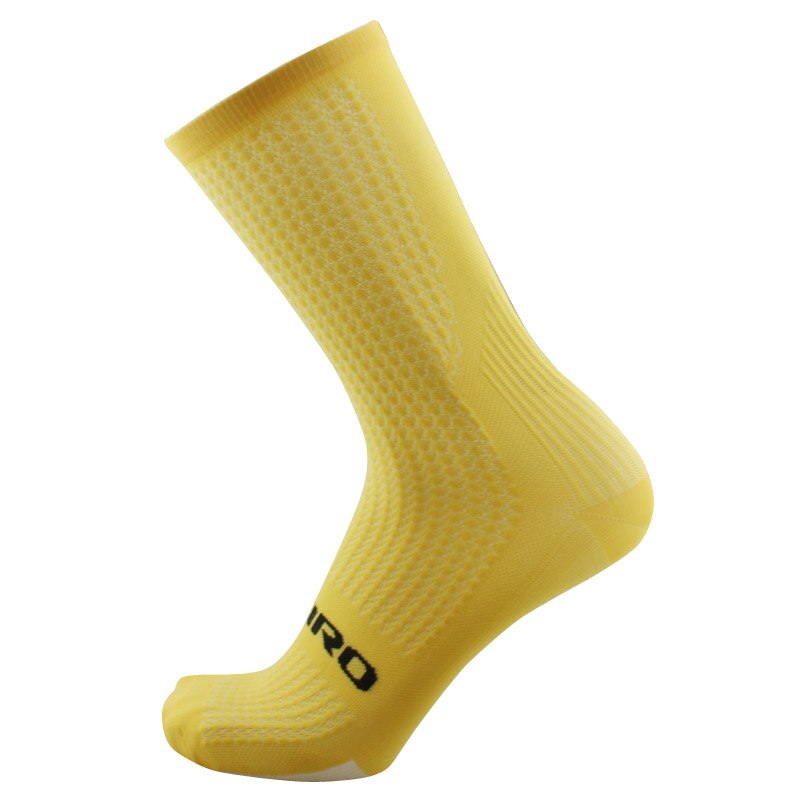 10 colors bike socks cycling Unisex Outdoor Sports Socks Road bicycle socks Coolmax Material top: Gold