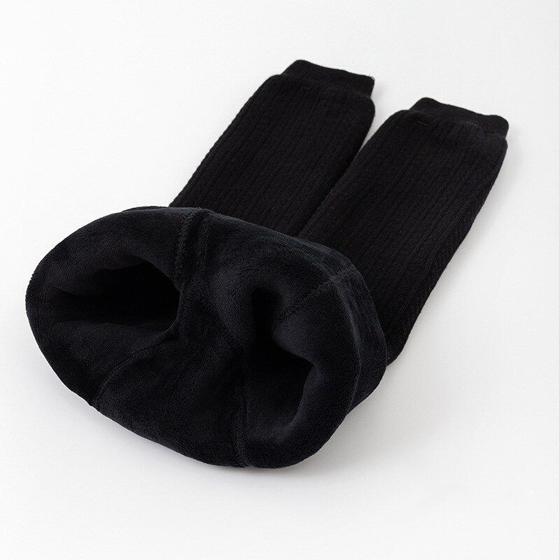 Meisjes Winter Leggings Plus Fluwelen Verdikte Broek Kinderen Kasjmier Broek Bovenkleding Slanke Warme Kinderkleding Katoenen Broek: Black / L fit 90-100cm