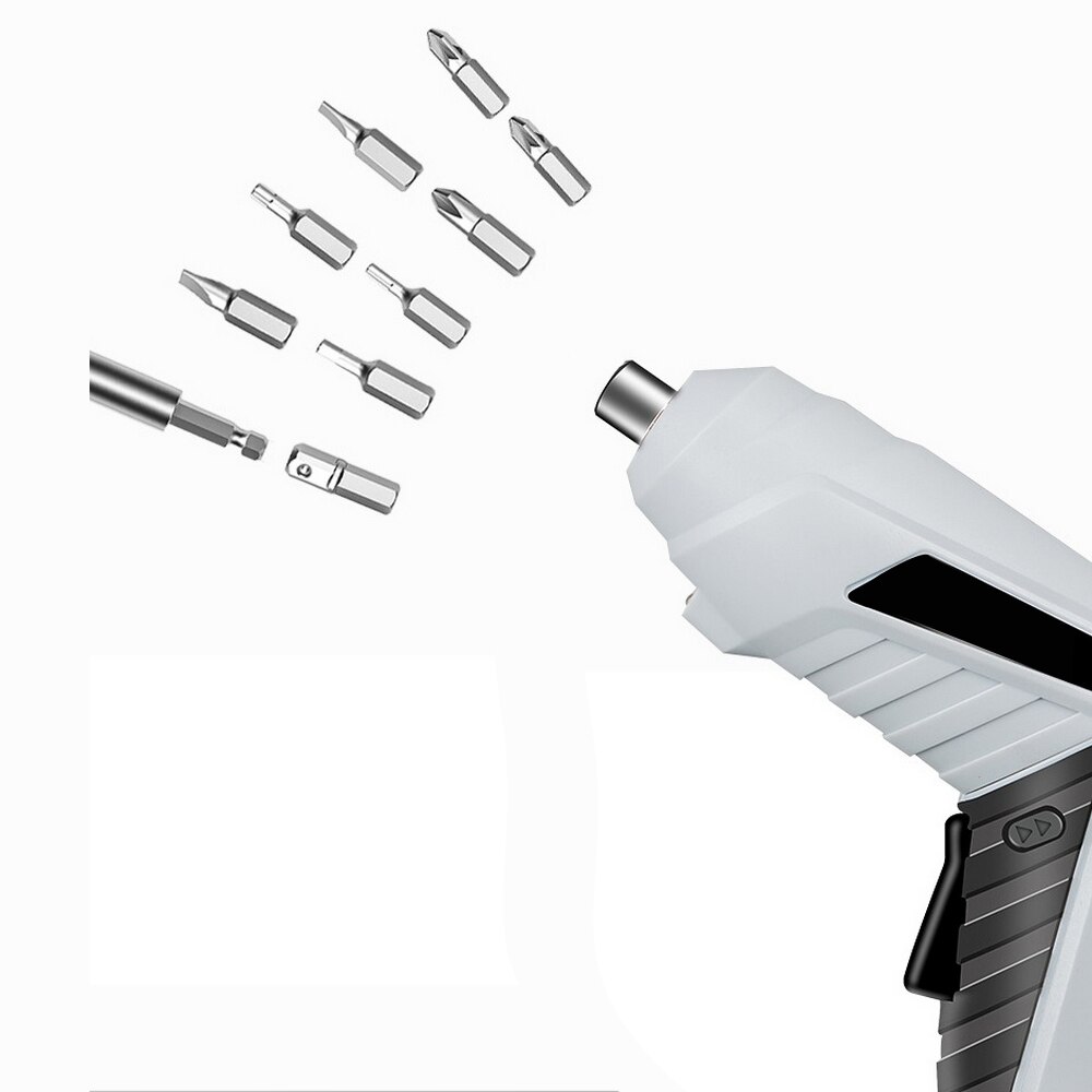 Destornillador eléctrico multifunción, 25 uds., se puede doblar a 90 grados, batería de gran capacidad inteligente, interruptor de una tecla